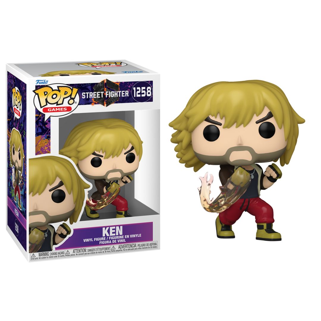 Pop! Vinyl - Street Fighter - Ken 1258