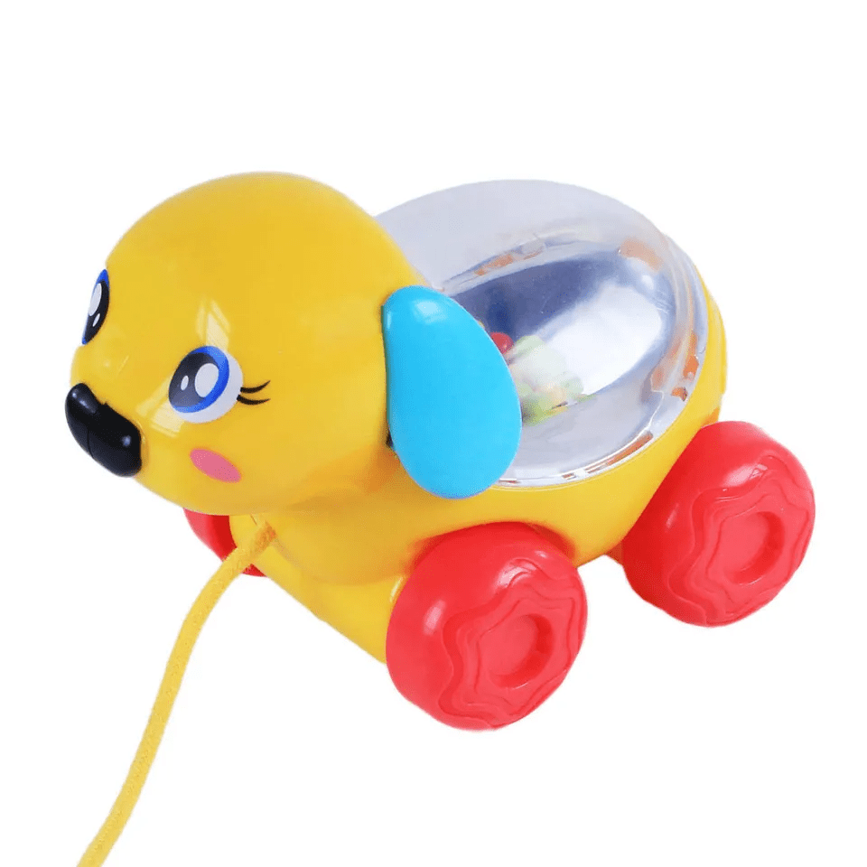 Toys N Tuck:Infunbebe Pull Along Animal - Dog,Infunbebe
