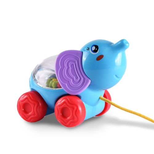 Toys N Tuck:Infunbebe Pull Along Animal - Elephant,Infunbebe