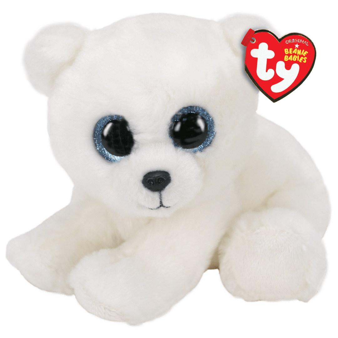 White bear shop beanie baby