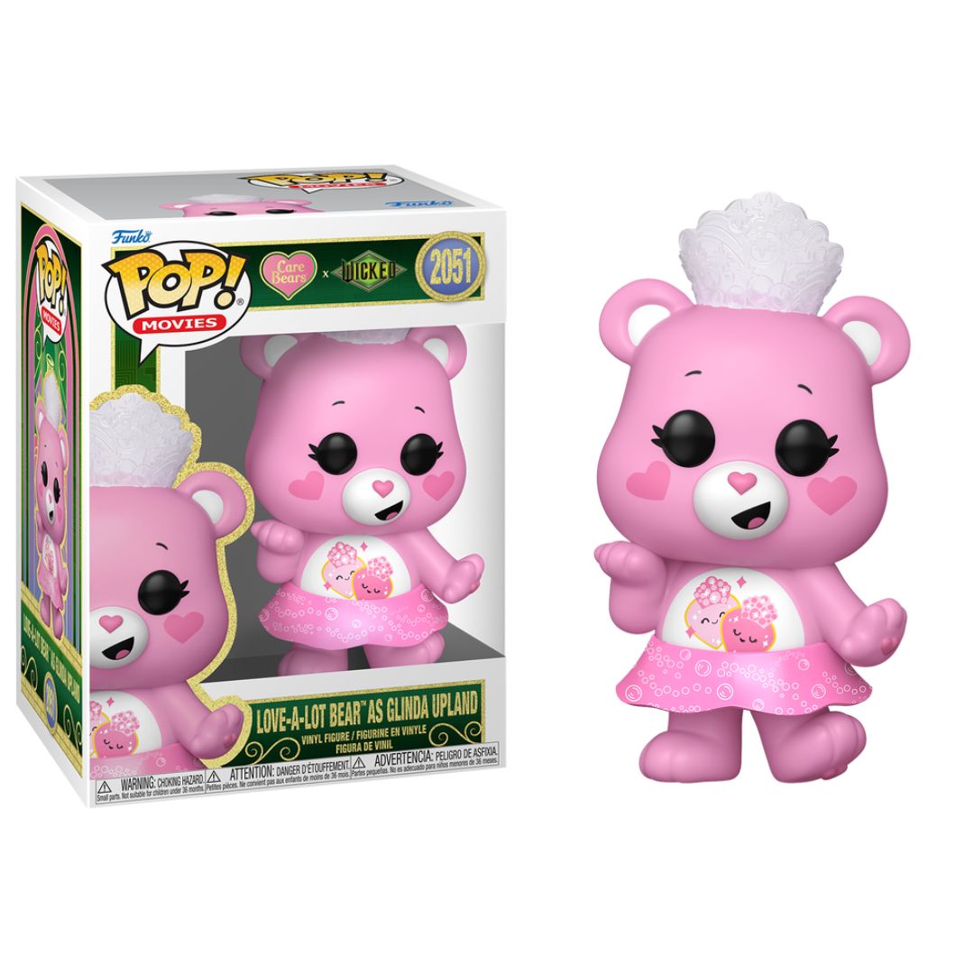 Pop! Vinyl - Care Bears X Wicked - Love-A-Lot Bear As Glinda Upland 2051