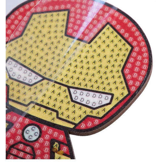 Toys N Tuck:Crystal Art Buddies Marvel Series 1 - Iron Man,Marvel