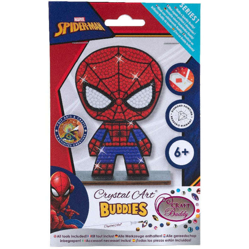 Toys N Tuck:Crystal Art Buddies Marvel Series 1 - Spiderman,Marvel