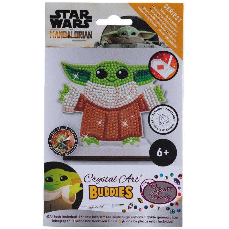 Toys N Tuck:Crystal Art Buddies Star Wars Series 1 - Grogu,Star Wars