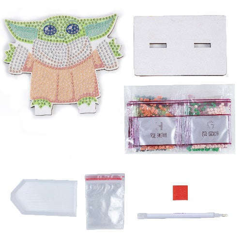 Toys N Tuck:Crystal Art Buddies Star Wars Series 1 - Grogu,Star Wars