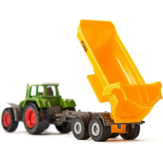 Toys N Tuck:Siku 1605 Fendt With Krampe Tipping Trailer,Siku