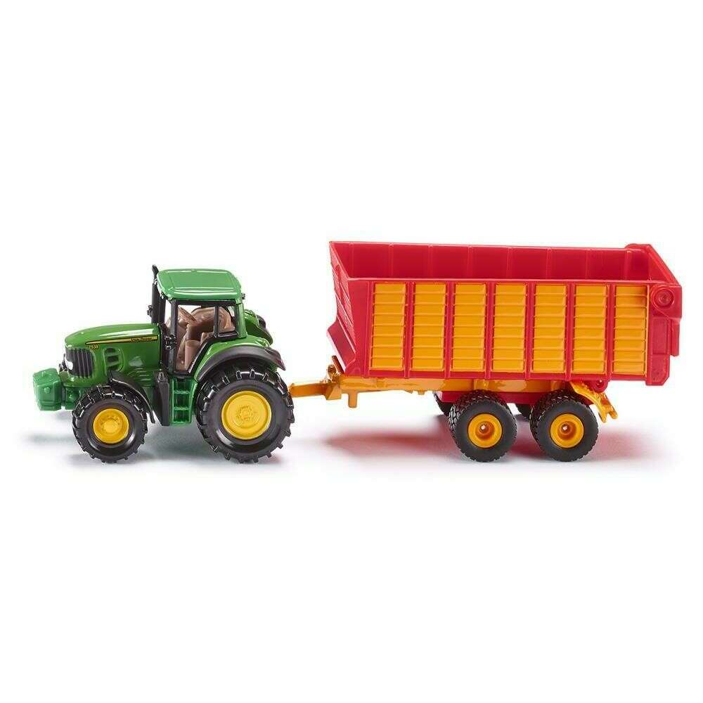 Toys N Tuck:Siku 1650 John Deere With Single Trailer,Siku