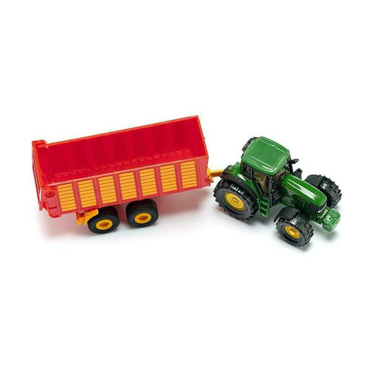 Toys N Tuck:Siku 1650 John Deere With Single Trailer,Siku