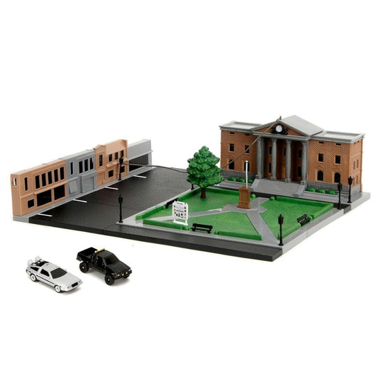 Back to the Future Hill Valley Courthouse Nano Scene
