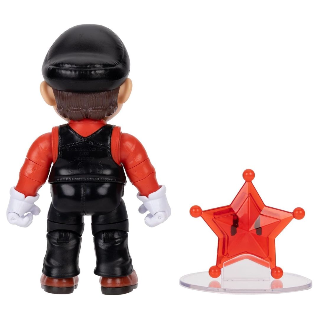 Nintendo Super Mario Galaxy Movie Flying Mario with Star Action Figure
