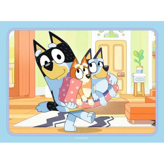 Toys N Tuck:Ravensburger 4 Puzzles in a Box Bluey,Bluey