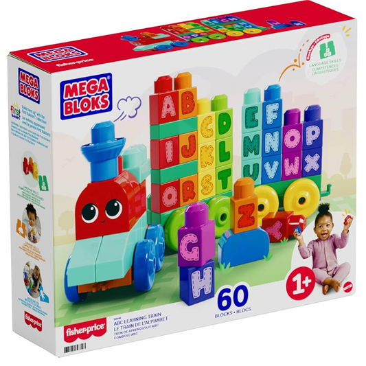 Toys N Tuck:Fisher Price Mega Bloks ABC Learning Train,Fisher Price