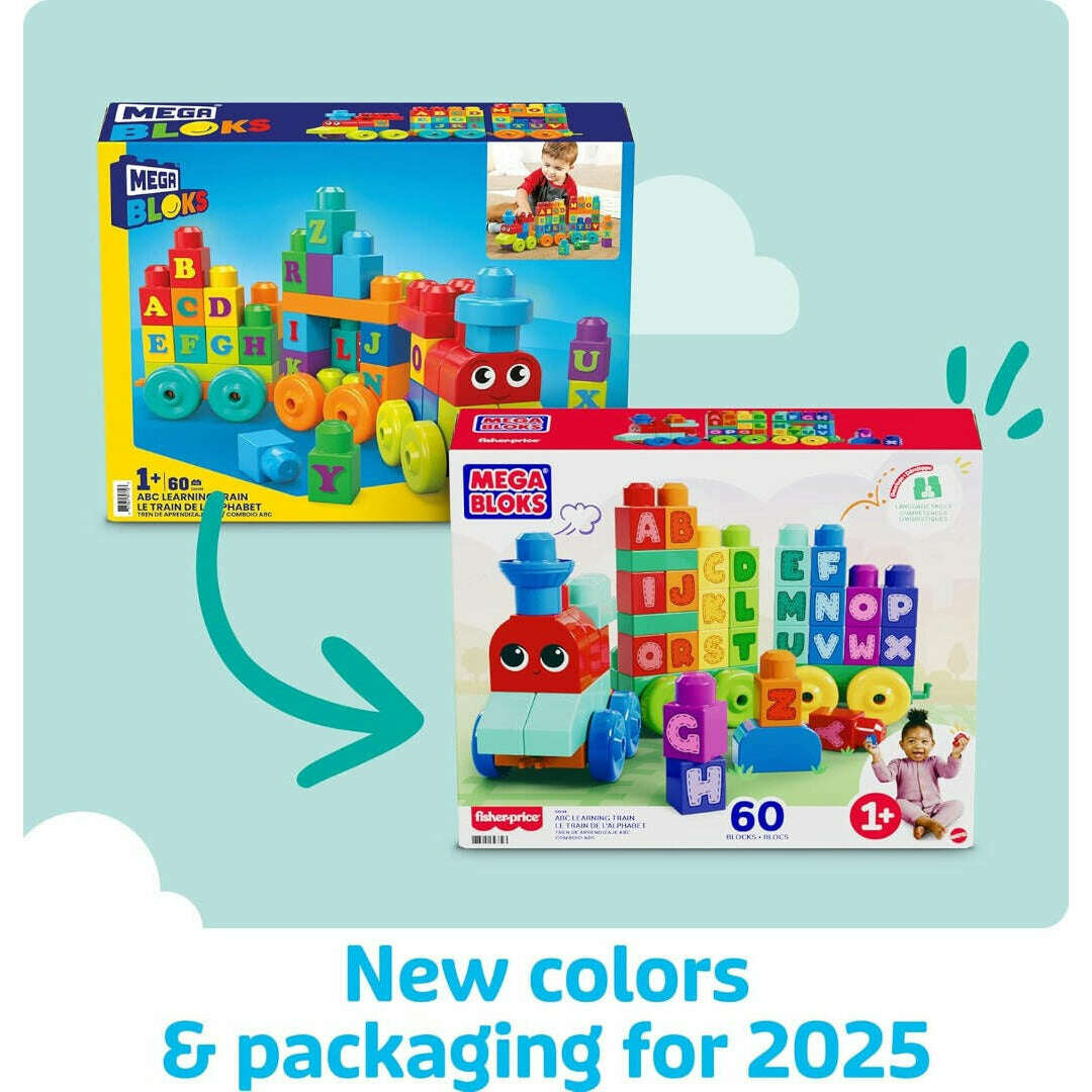 Toys N Tuck:Fisher Price Mega Bloks ABC Learning Train,Fisher Price
