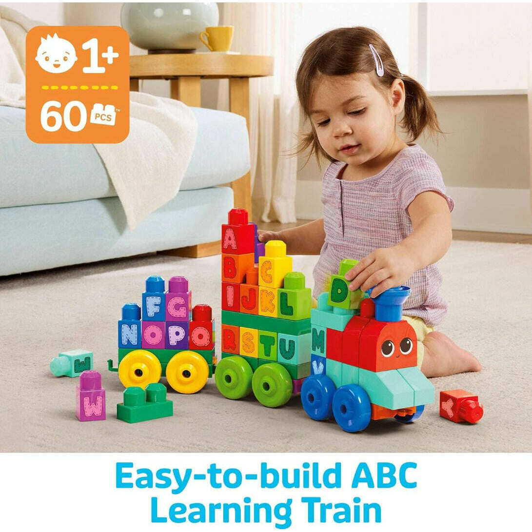 Toys N Tuck:Fisher Price Mega Bloks ABC Learning Train,Fisher Price