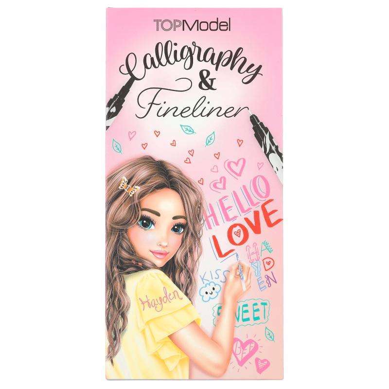 Toys N Tuck:Depesche Top Model Calligraphy And Fineliner Set,Top Model