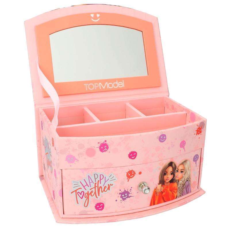 Toys N Tuck:Depesche Top Model Jewellery Box Small - Happy Together,Top Model