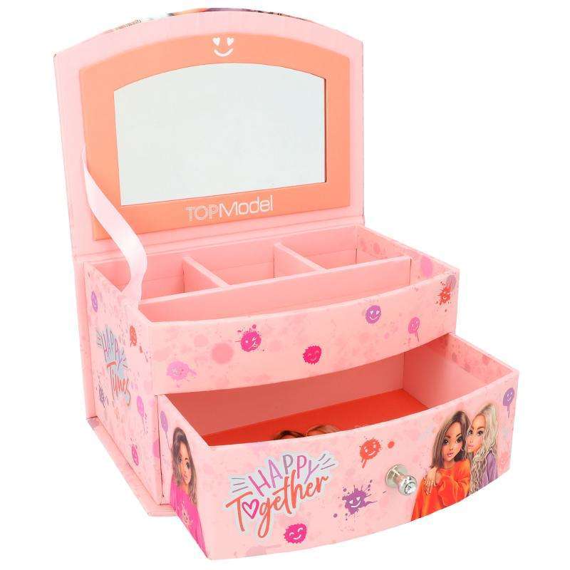 Toys N Tuck:Depesche Top Model Jewellery Box Small - Happy Together,Top Model