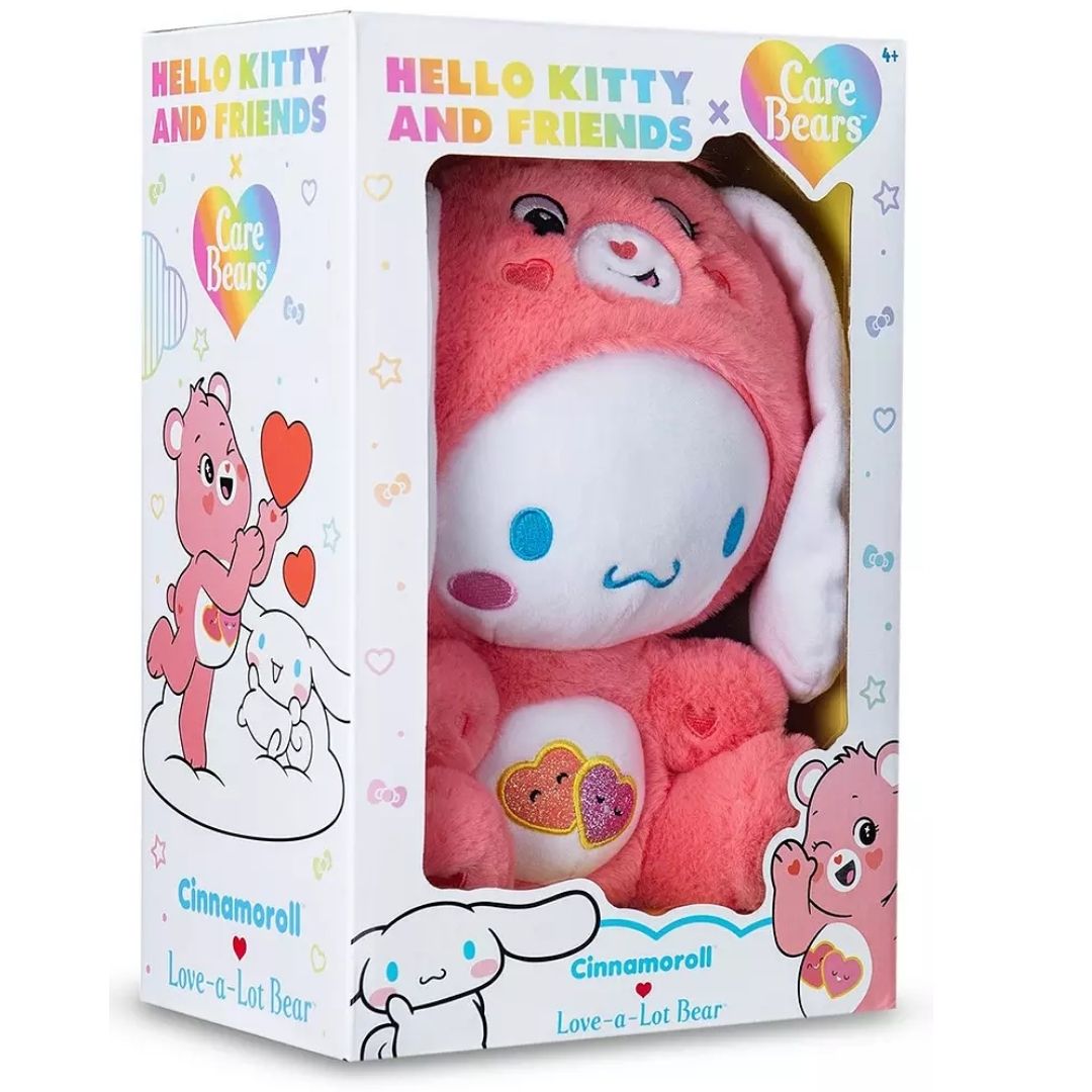 Care Bears Hello Kitty and Friends 30cm Cinnamoroll Love-A-Lot Bear
