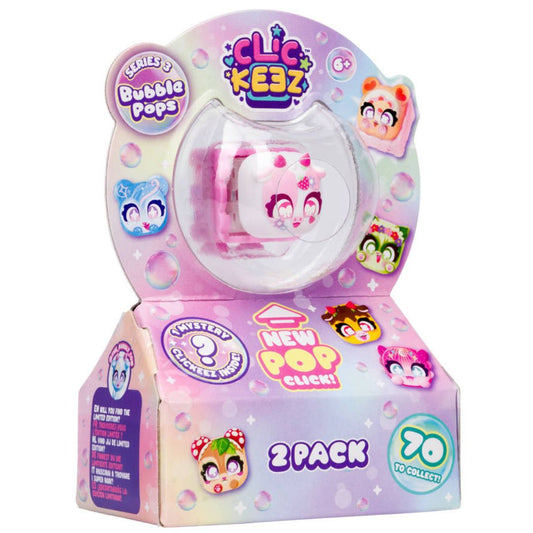 Clickees Mystery Bubble Pops 2 Pack Series 3