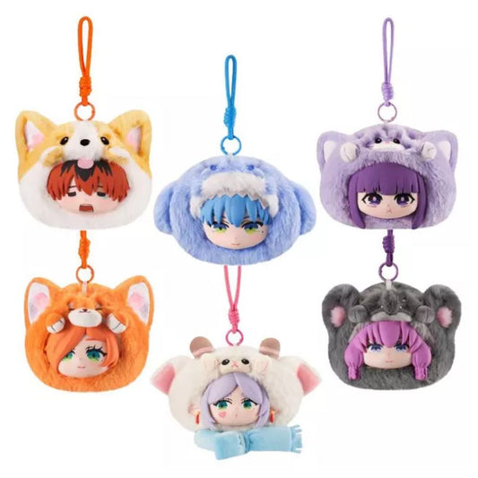 Puremind Frieren Beyond Journey's End Animal Party Keychain Blind Box