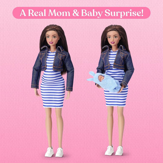 Zuru Mom & Baby Surprise (Brunette Mom)
