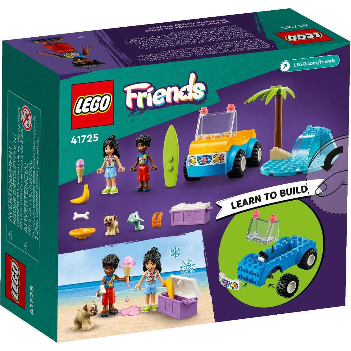 Toys N Tuck:Lego 41725 Friends Beach Buggy Fun,Lego Friends