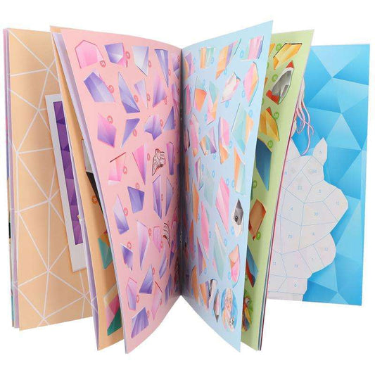 Toys N Tuck:Depesche Top Model Number Stickers Book - June And Chocolate,Top Model