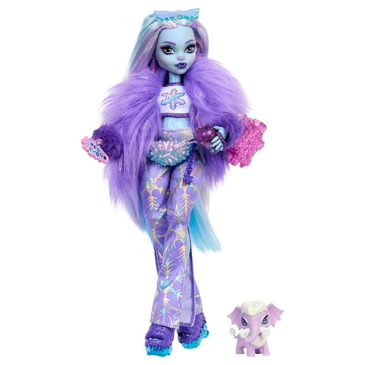 Toys N Tuck:Monster High Abby Bominable with Tundra,Monster High