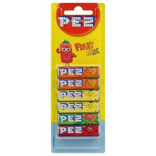 Toys N Tuck:Pez Refills 6 Pack - Fruit Mix,Pez