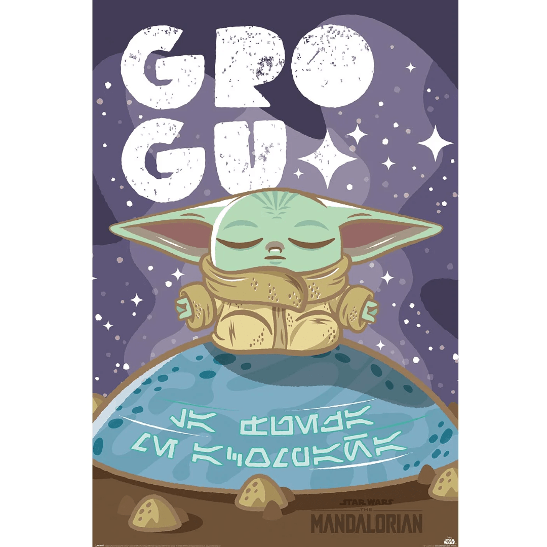 Toys N Tuck:Maxi Posters - Star Wars: The Mandalorian (Grogu Cuteness),Star Wars