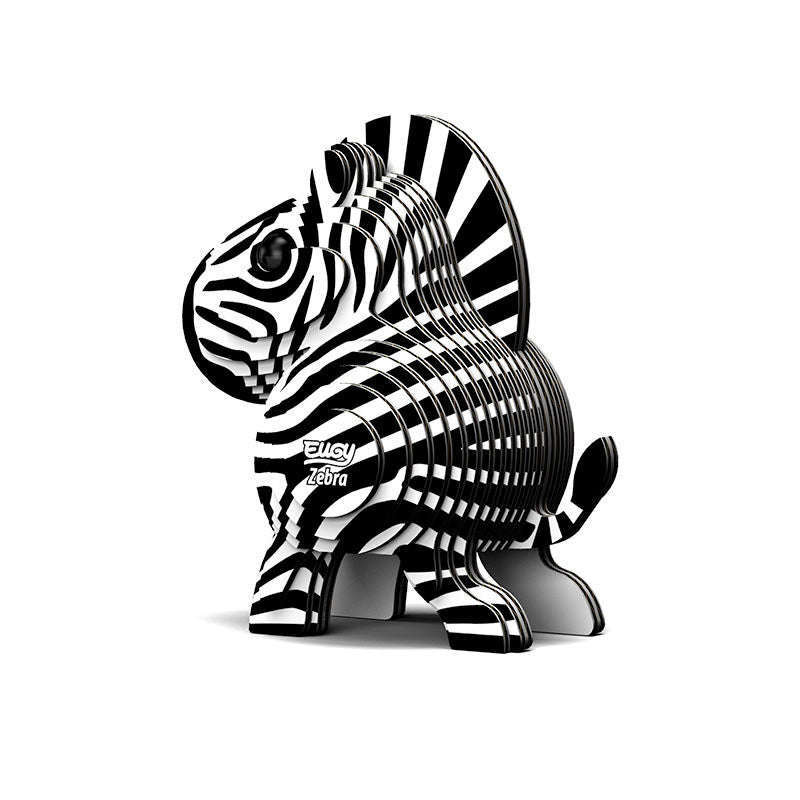 Toys N Tuck:Eugy 3D Model 011 Zebra,Eugy