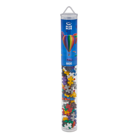 Toys N Tuck:Plus Plus 100 PCS Basic Colour Mix,Plus Plus