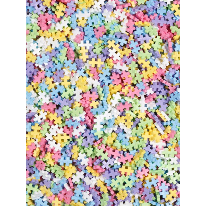 Toys N Tuck:Plus Plus 100 PCS Pastel Colour Mix,Plus Plus