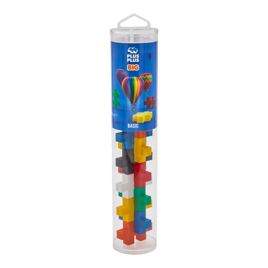 Toys N Tuck:Plus Plus Big 15PCS Basic Colour Mix,Plus Plus