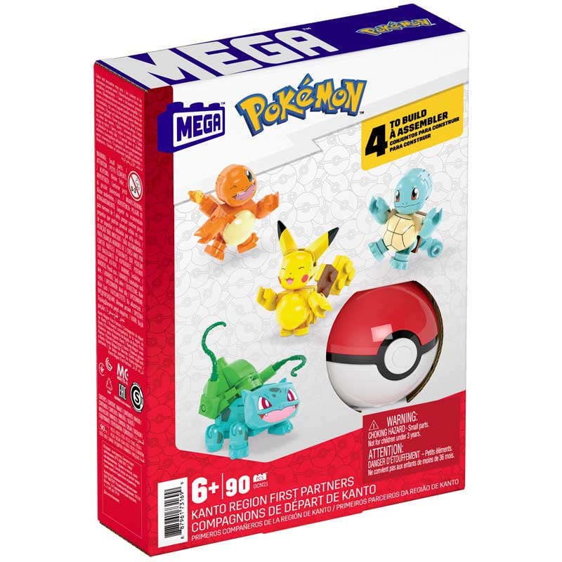 Mega Construx Pokemon Kanto Region Team Playset - Shop Lego