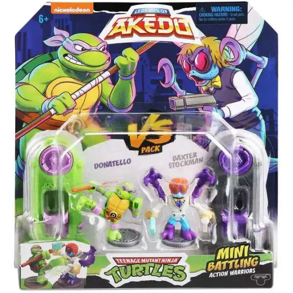 Akedo Duel figurines Tortues Ninja - Donatello vs Baxter Moose Toys : King  Jouet, Figurines Moose Toys - Jeux d'imitation & Mondes imaginaires