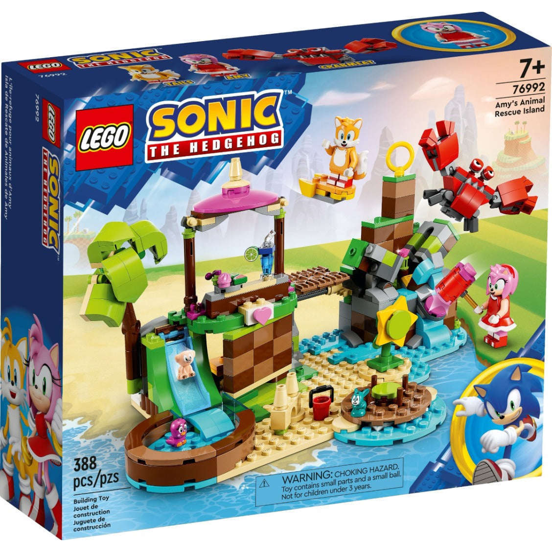 Lego 76992 Sonic The Hedgehog Amy's Animal Rescue Island – Toys N Tuck