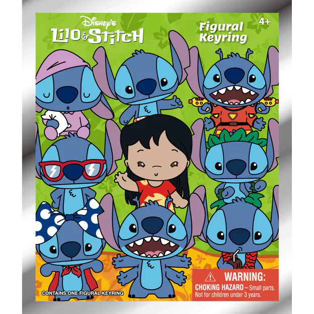 Toys N Tuck:Disney's Stitch 3D Foam Bag Clip Series 1,Disney