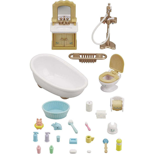 Toys N Tuck:Sylvanian Families Country Bathroom Set,Sylvanian Families