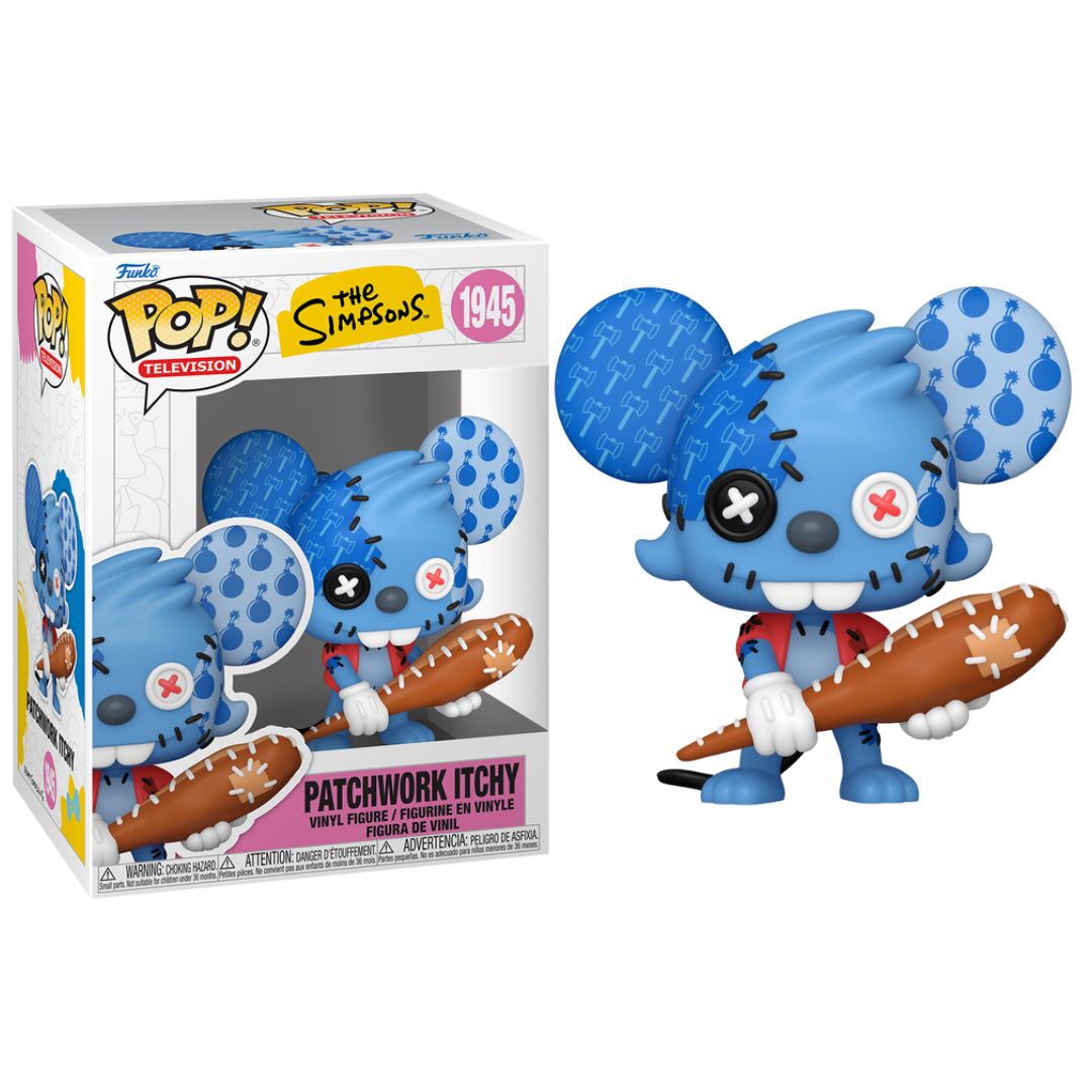 Pop! Vinyl - The Simpsons - Patchwork Itchy 1945