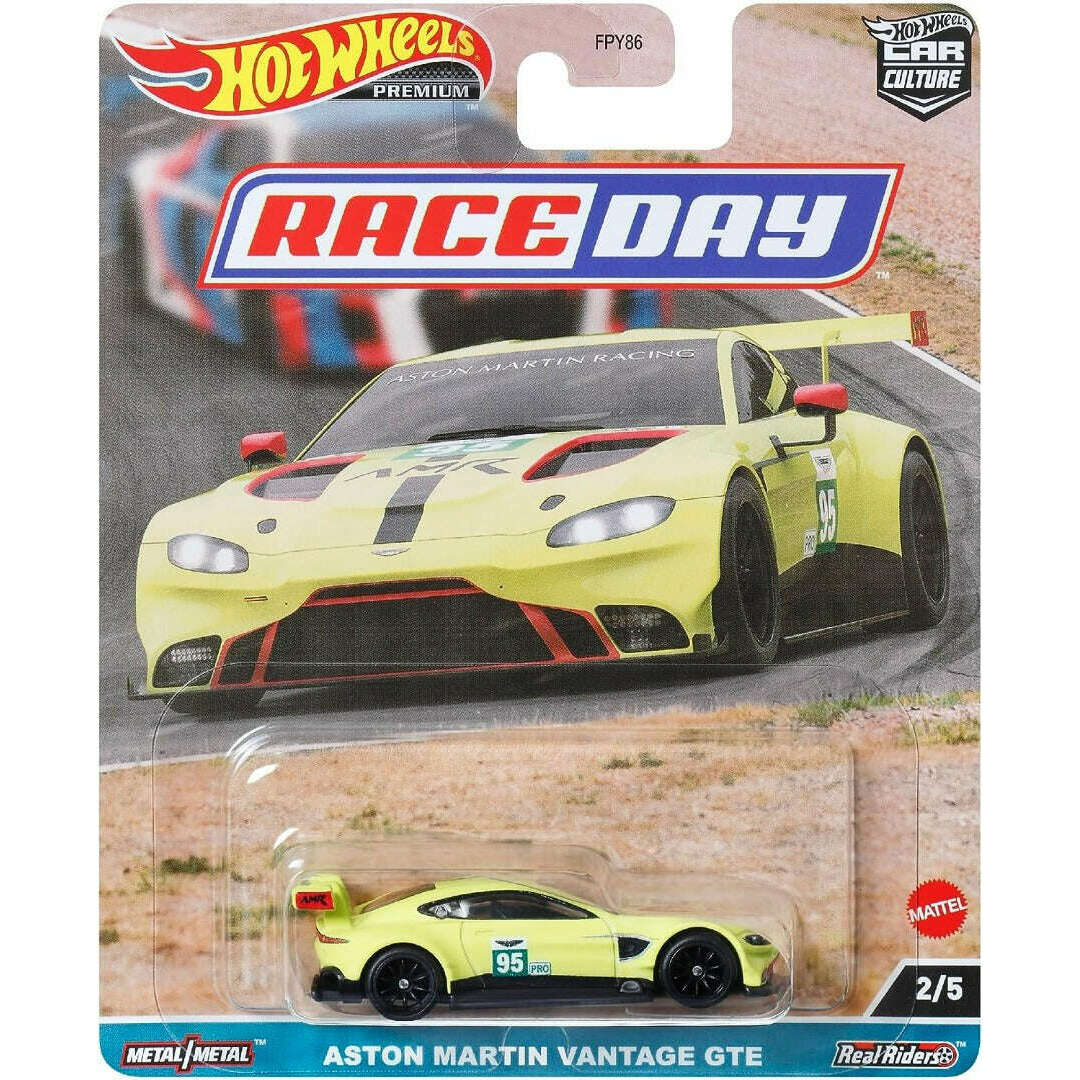 Hot Wheels Premium Car Culture Race Day Aston Martin Vantage GTE