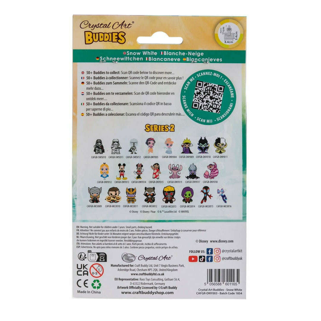 Toys N Tuck:Crystal Art Buddies Series 2 Disney - Snow White,Crystal Art