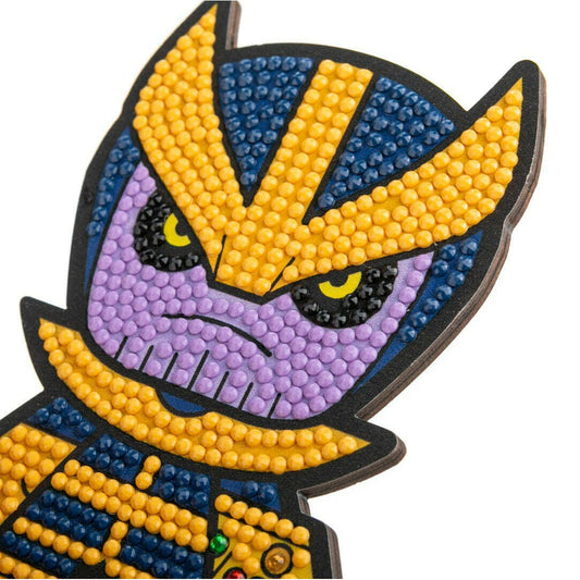Toys N Tuck:Crystal Art Buddies Series 2 Marvel - Thanos,Crystal Art