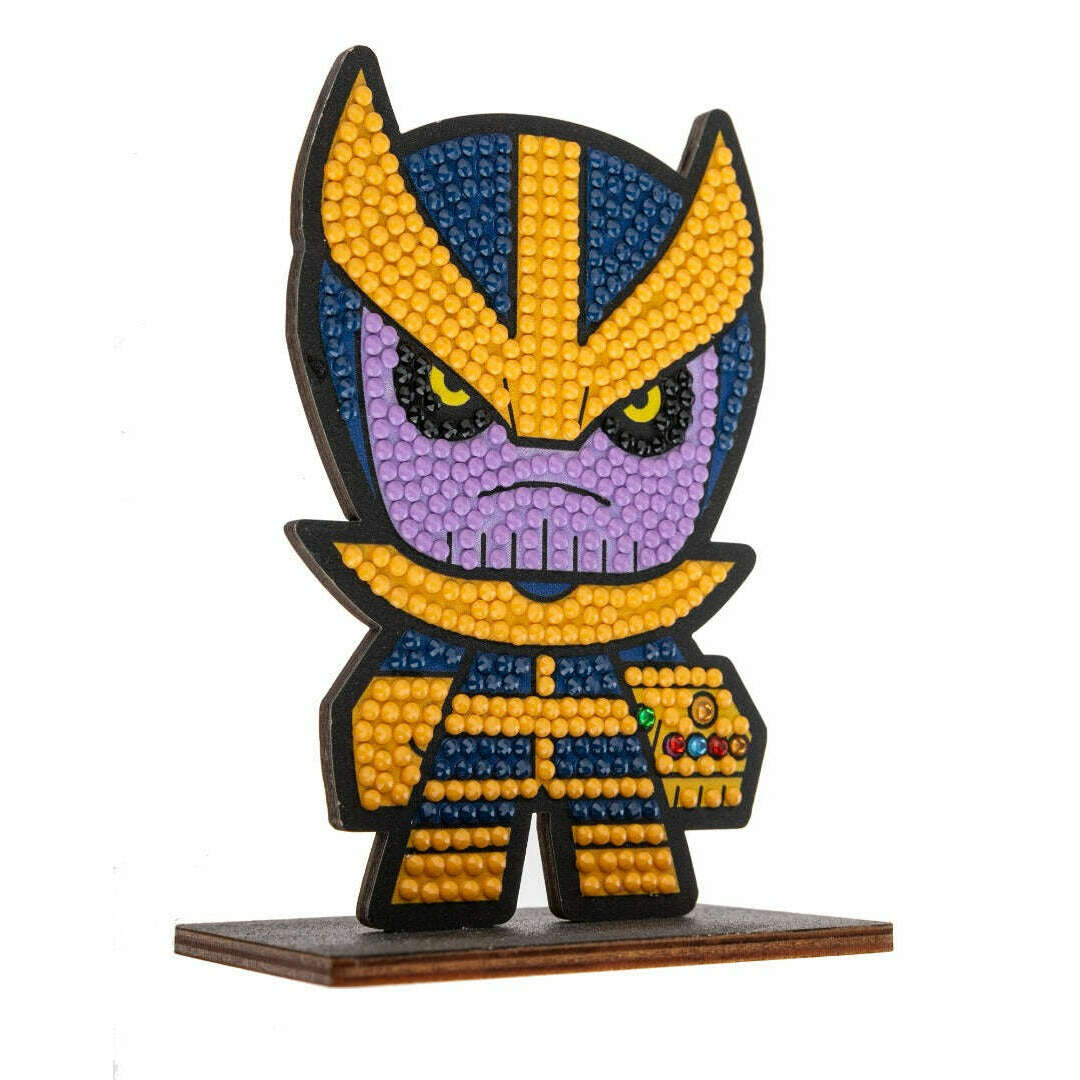 Toys N Tuck:Crystal Art Buddies Series 2 Marvel - Thanos,Crystal Art