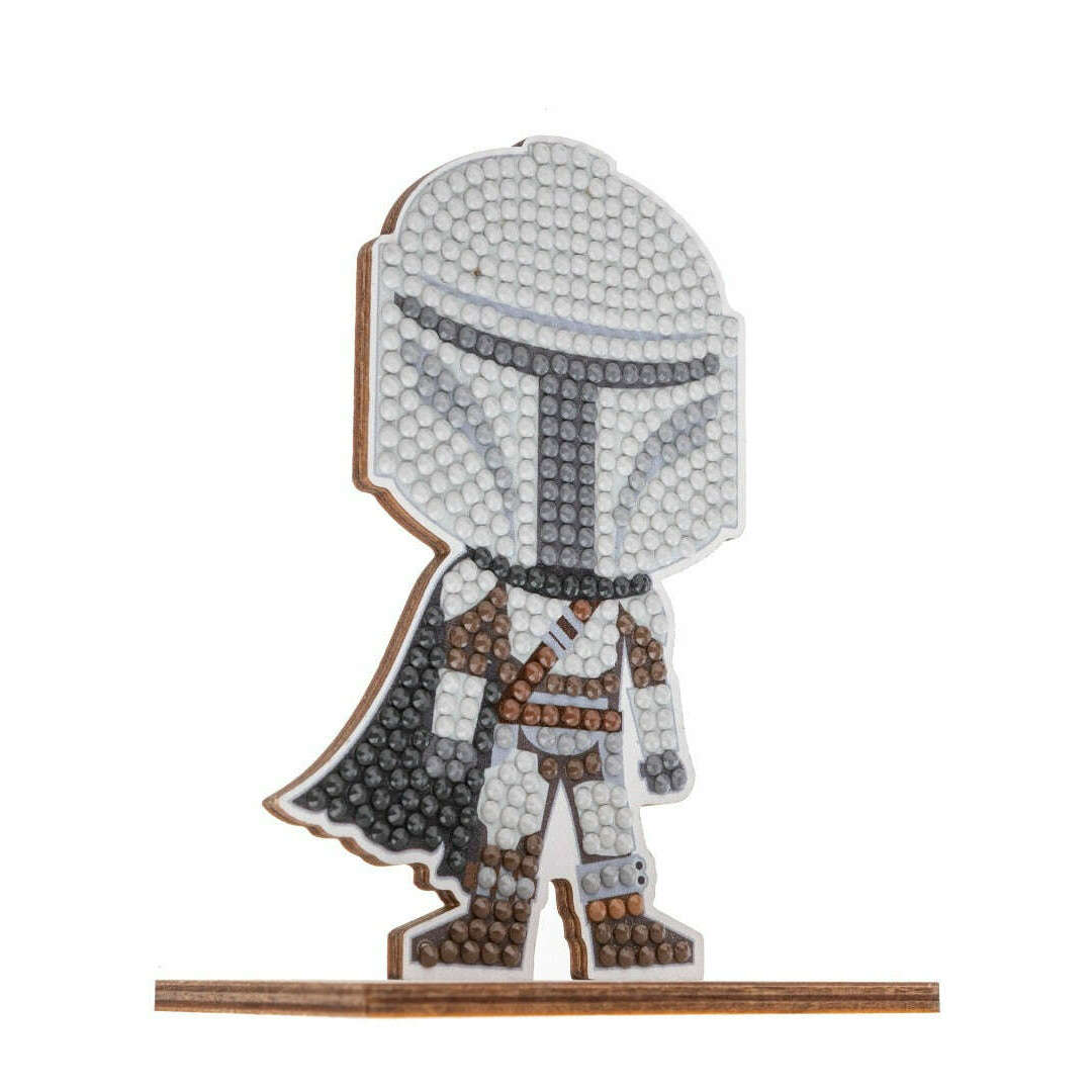 Toys N Tuck:Crystal Art Buddies Series 2 Star Wars - Mandalorian,Crystal Art