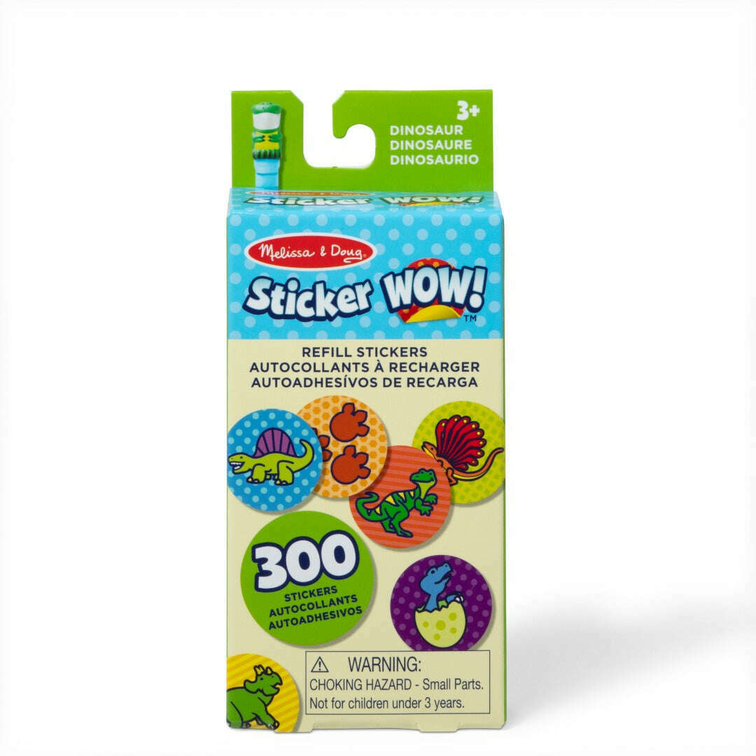 Melissa & Doug Sticker WOW! - Refill Stickers Dinosaur – Toys N Tuck