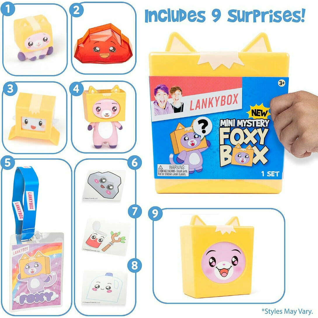 Toys N Tuck:LankyBox Mini Mystery Foxy Box,LankyBox