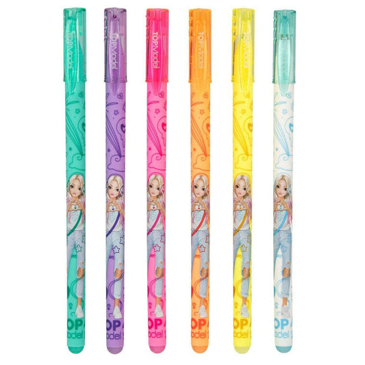 Toys N Tuck:Depesche Top Model Neon Gel Pens Set,Top Model