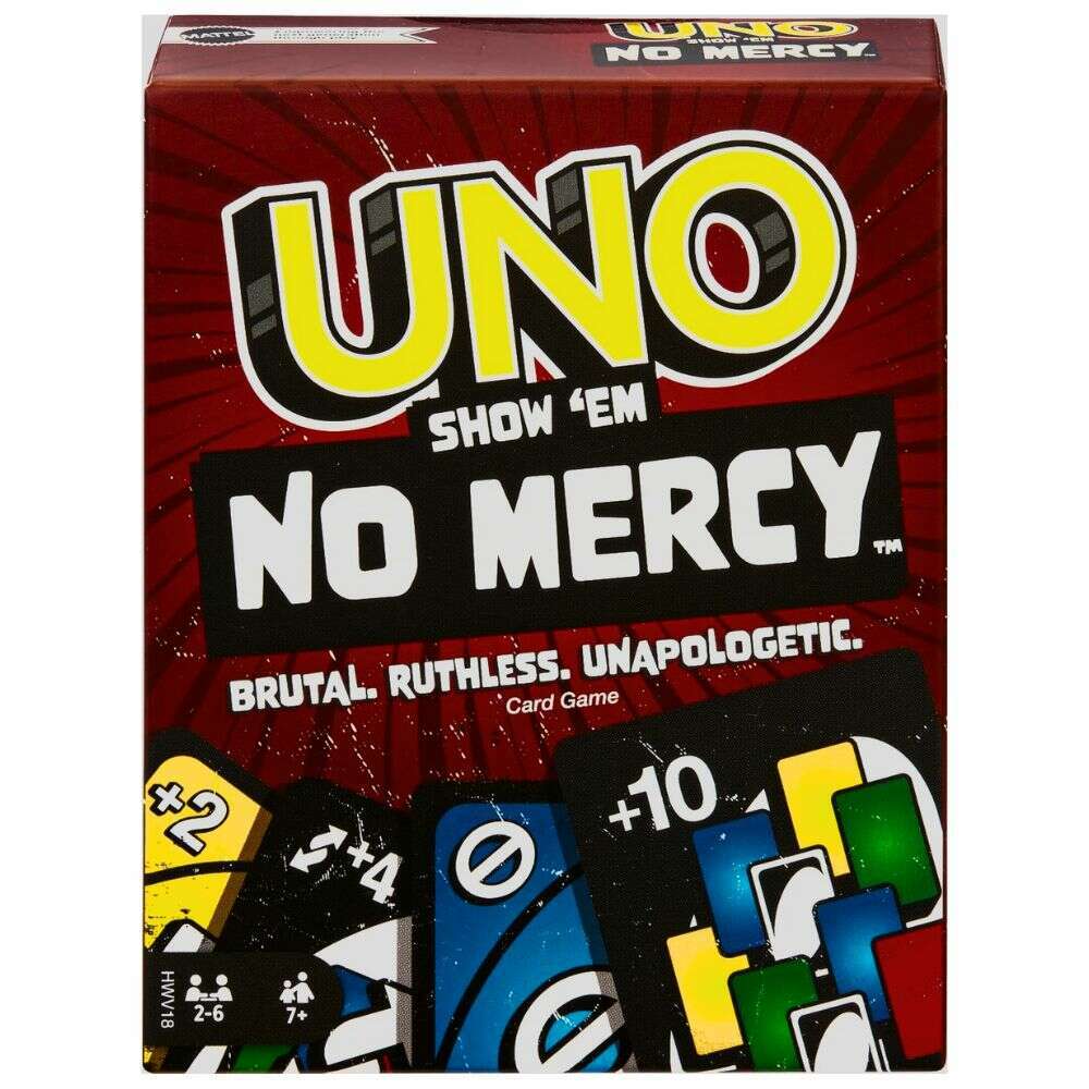 Uno: Show Em' No Mercy #uno #games #monopoly