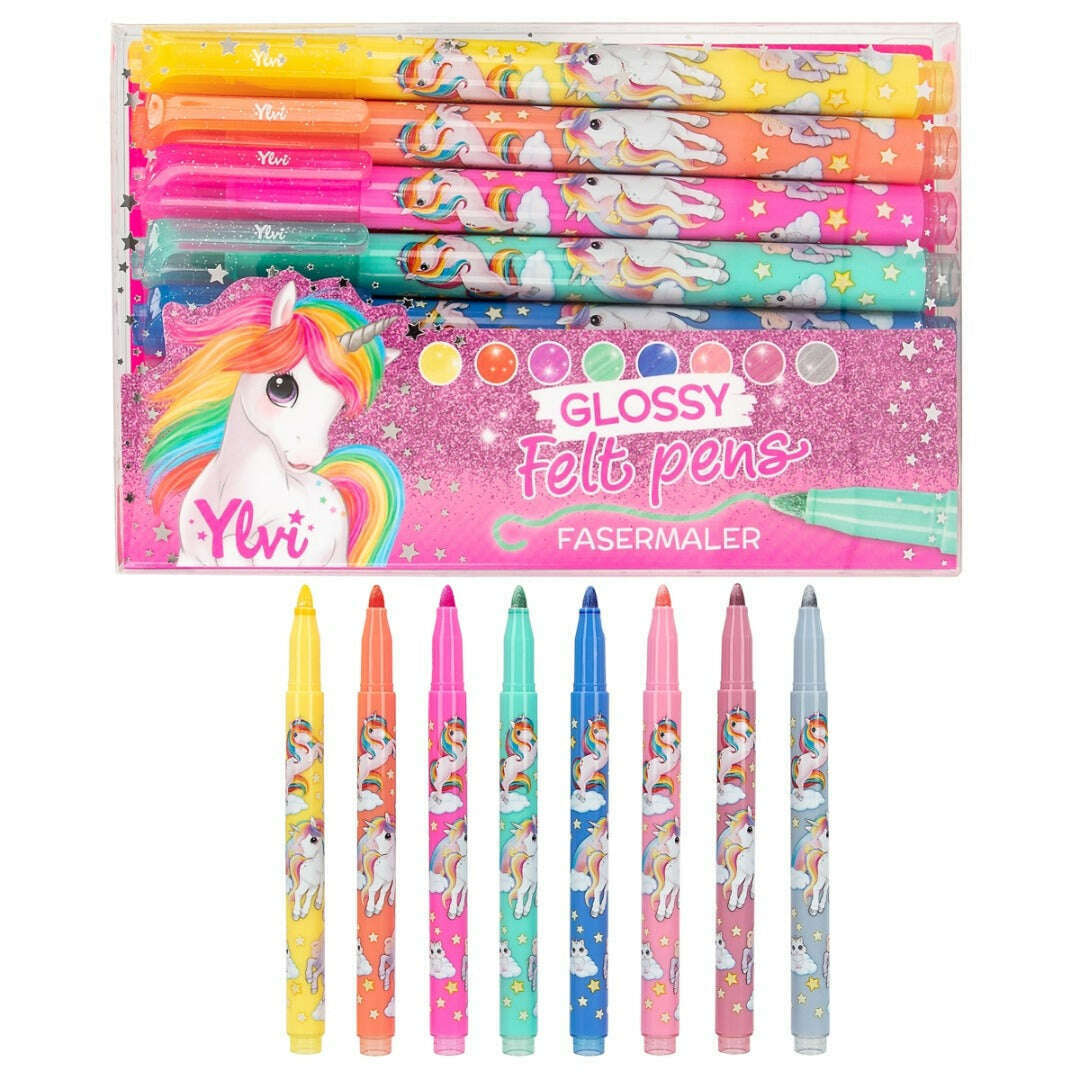 Toys N Tuck:Depesche Ylvi Glossy Felt Pens,Ylvi